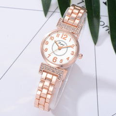 Minimalism Watches Women Roman Numerals  Dial Fashion Ladies Quartz Wristwatch Alloy Strap Casual Clock Dress Reloj De Mujer@50