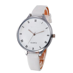DISU Women Wrist Watch Casual Checkers Faux Leather Ladies Watches women's watch analog quartz vogue Relogio Feminino