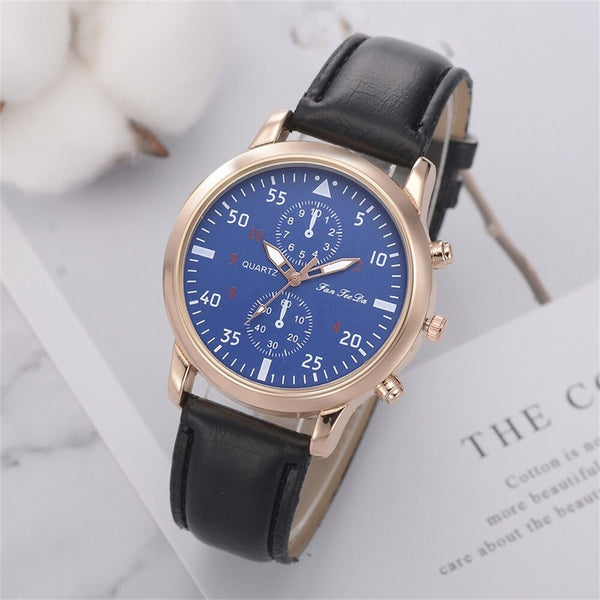 Man Wrist Watch Fashion Leather Alloy Analog Quartz Business Watches Mens 2019 Watch Man relogio masculino Men Wristwatch Clock