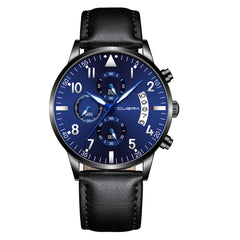 Men Watches Luxury Military Sports Analog Sport Leather Quartz Watch Man Montre Homme 2019 erkek kol saati horloges mannen