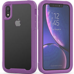 PC+TPU Military Shock Absorption Case for iPhone 11Pro X XR XS XS Max Transparent Ultra-Thin Protective Case for 6 6s 7 8 Plus