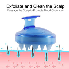 1Pcs Multipurpose Silicone Head Body Shampoo Scalp Massage Brush Bath Spa Slimming Comb Hair Washing Comb Shower Brush Wholesale
