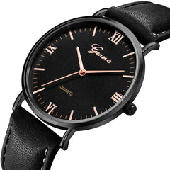Geneva Women Wrist Watch Classic Luxury Stainless Steel Analog Quartz Analog Ladies Watches Fashion Watch 2019 Womens watches