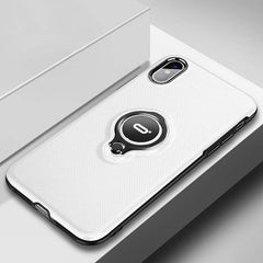 Ring Stand Case For iPhone X XS Max XR Cases Slim Soft Silicon TPU Clear Buckle Magentic Kickstand Back Cover Fundas