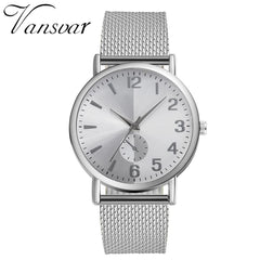 Casual Women Watche Fashion Glass Gemstone Dial Ladies Quartz Wristwatch Rose Gold Mesh Strap Sport  Clock Relojes Para Mujer@50