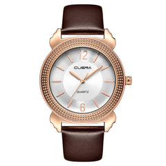 DISU Men Watches Luxury Faux Leather Blue Ray Glass Quartz Analog wristwatch mens unique watch for men relogios masculino