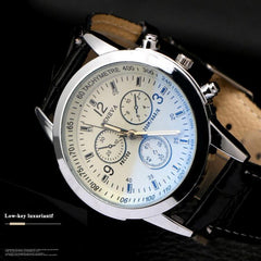 Men's Quartz Watch Casual Relogio Masculino Classic Saati Leather Watches Elegant Sports Out Door Wristwatch Male Relojes