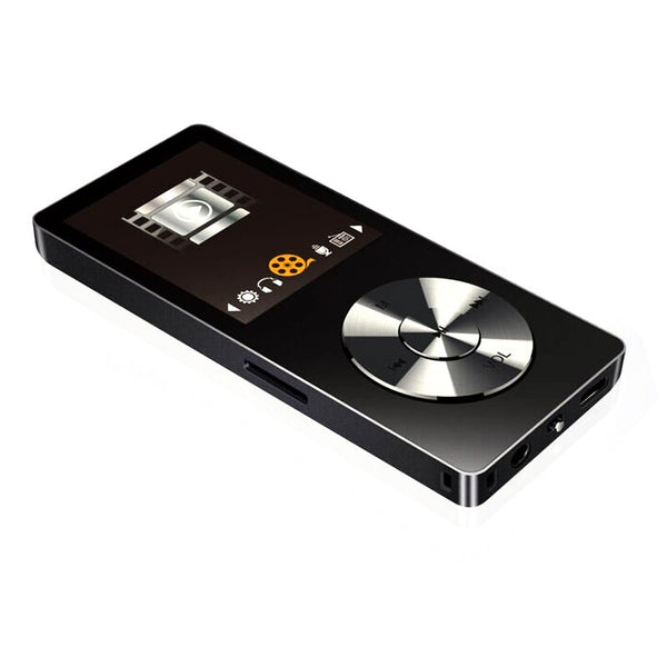 Original Metal MP3 Player Portable Digital Audio Player With 1.8 Inch Screen  FM E-Book Clock Data music Player speaker TF Card