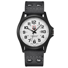 Men’s Wrist Watches Military Steel Military Date Quartz Analog Army Casual Dress Watch Man Montre Homme 2019 saat erkekler