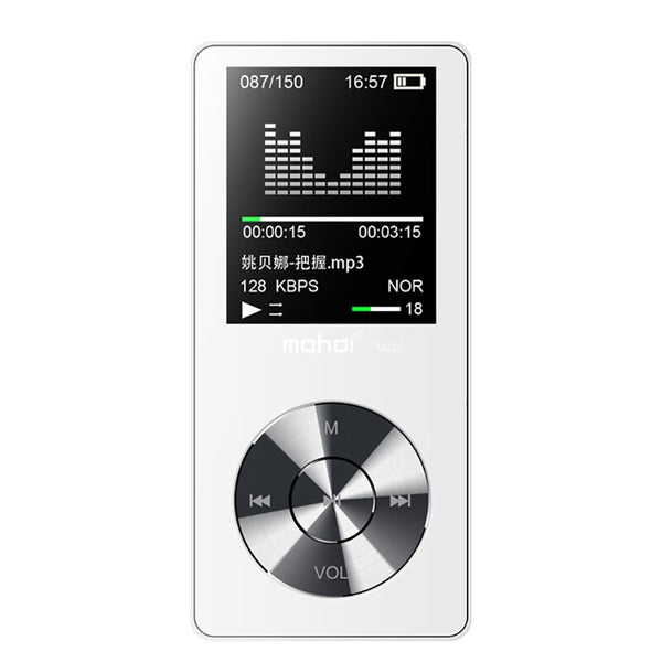 NEW Sport MP3 Player With Speaker 8G 80 Hours Full Metal MP3 Music Player With Screen Voice Recorder Video Arm Strap Earphone