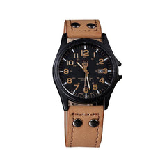 Men Watches 2019 Luxury Brand Casual Quartz Military Campaign Calendar Watch Man horloges mannen erkek kol saati zegarek meski