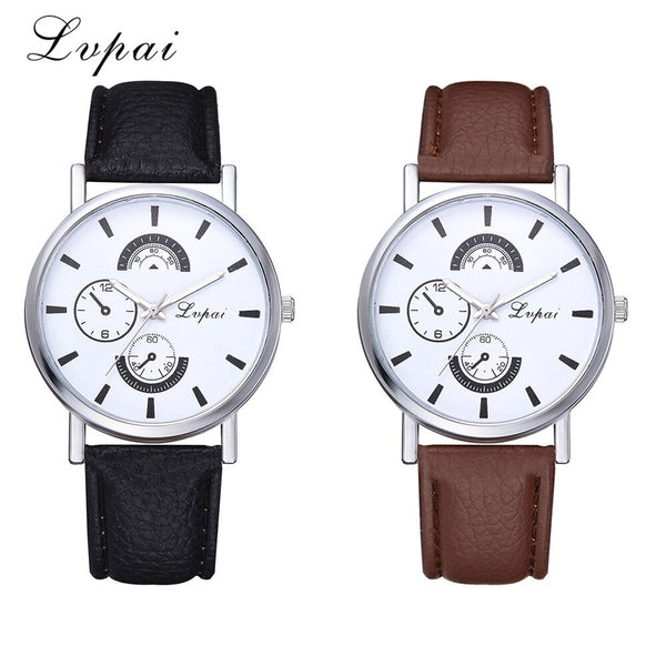 Lvpai Men Wrist Watch Casual Quartz Leather Band Analog Watch Man Reloj Hombre 2019 Men Wristwatch Clock relogios masculinos