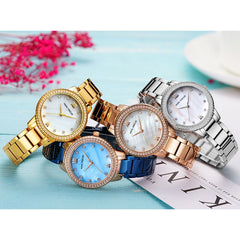 MINIFOCUS Fashion Women Watches Waterproof Stainless Steel Watch Woman Lady Women's Wristwatches Ladies Watches Top Brand Luxury