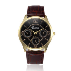 Men Wrist Watches Retro Design Leather Band Analog Alloy Quartz Watch Man Watches Mens 2019 zegarek meski relogios masculinos