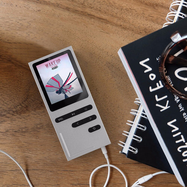 AUPHIL original 16GB mp3 player 1.8 inch metal mini sport music mp3 player Built-in speaker with fm radio E-book voice recorder