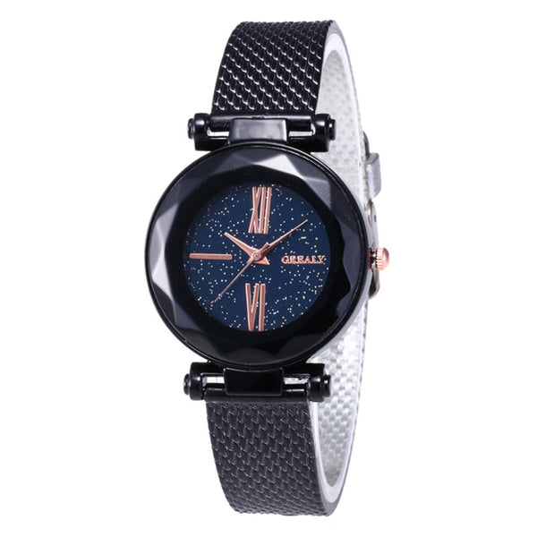 Luxury Starry Dial Women's Watches Bayan Kol Saati Cheap Nice Look With Dress Minimalism Best Sellers Wristwatch Horloge @50