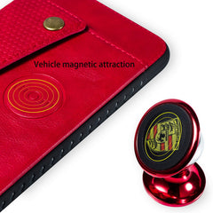 TIKITAKA Multi Card Holders Wallet Case For iPhone 11Pro Xs Max XR X Magnet Buckle Cover for iPhone 6 6S 7 8 Plus Bracket Case