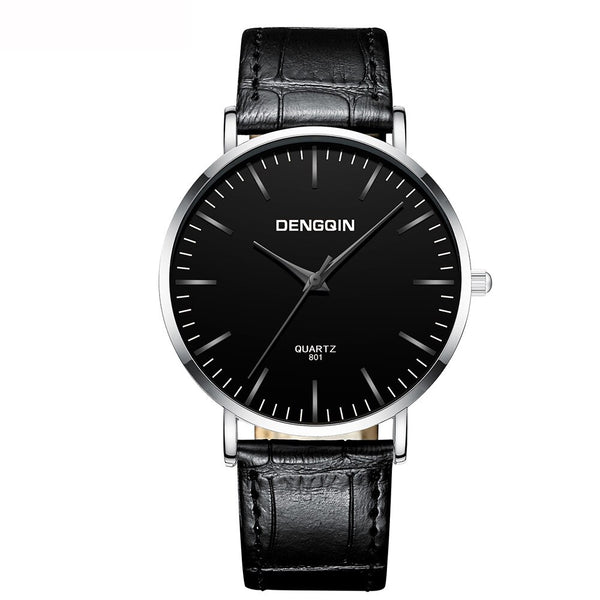 Men's Wrist Watch Leather Military Alloy Analog Quartz Business Watch Man Reloj Hombre 2019 Men Wristwatch Clock