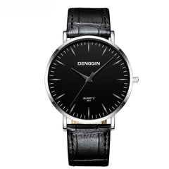 Men's Wrist Watch Leather Military Alloy Analog Quartz Business Watch Man Reloj Hombre 2019 Men Wristwatch Clock