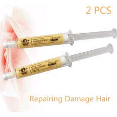 2pcs Moisturizing Hair Mask Keratin Repair Treatment Hair Mask Smooth Shine Hairs Care Hair Conditioner Essence  Not Hairy TSLM2
