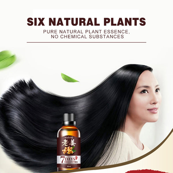 30ml Hair Growth Essence Oil for Men Women Hair Loss Treatment Ginger Hair Care Fast  Hair &Scalp Treatments TSLM2