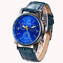 Mens Wrist Watches Luxury Fashion Crocodile Faux Leather Analog Men Wristwatch Clock Relojes Hombre 2019 erkek kol saati