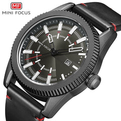 MINI FOCUS Fashion Men Watches 2019 Luxury Brand Stainless Steel Hour Analog Watch Men Luminous Hands Quartz Wrist Watches Black