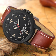 Men's Watches Classic Roulette Scale Calendar Business Quartz Watch Man Relojes Hombre 2019 zegarek meski saat erkek kol saati