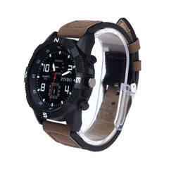 Men's Wristwatch Luxury Canvas strap Large Dial Military Sport Quartz Watch Man Watches Mens 2019 erkek kol saati