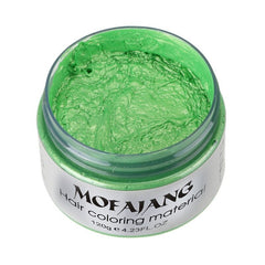 Y&W&F Hair Color Wax Hair Dye 7 Colors Temporary Disposable Hair Chalk Paste Creme One-Time DIY Mud Molding Modeling Easy Wash