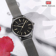 MINIFOCUS Rose Gold Watch Ladies 2019 Fashion Luxury Brand Women Watches Waterproof Female Wristwatch Quartz Hand Watch Woman