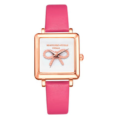 Women's Watches Square Disc  Simple Style Ladies Quartz Wristwatch  LeatherStrap Minimalism Dress Gift Clock Reloj De Mujer@50