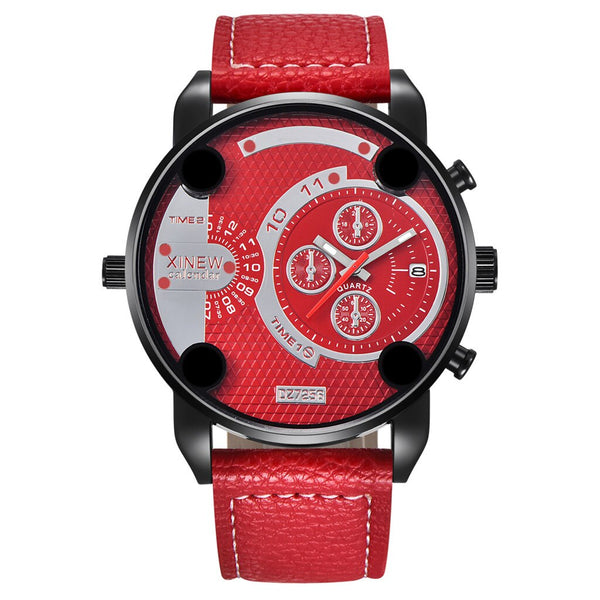 Mens Watches Waterproof Sport Chronograph Quartz Military Wrist Watch Man Reloj Hombre 2019 horloges mannen relogio masculino