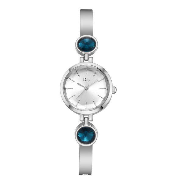 Simple Women's Watches DISU Disc Bracelet  Ladies Quartz Wristwatch Alloy Strap Luxury Clock Fashion Dress  Gift Reloj Mujer @50