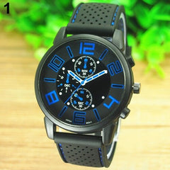 Casual Men's Quartz Watch Relogio Masculino Classic Saati Leather Watches Elegant Sports Out Door Wristwatch Male Relojes