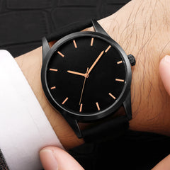 DISU Men Wristwatch Quartz Leather Sport High Quality Clock watches men unique watch for men relogios masculino