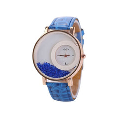 Relogio Feminino De Luxe Marque Quicksand Little Diamonds Women's Watch Montre Femme Acier Inoxydable@ 50