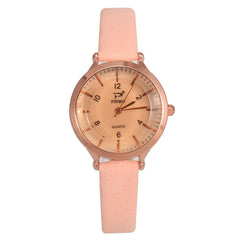 High Quality Women Watch Fashion Quartz Wristwatch Simple Clock Gemstone Glass Cut Solid Color Leather Strap Montre Femme@50
