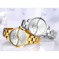 MINIFOCUS Watches Women Fashion Watch 2019 Waterproof Stainless Steel Lady Watch For Woman Clock Casual Dress Ladies Gold Watch
