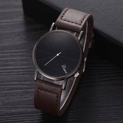 LVPAI Men's Wrist Watch Fashion Leather Belt Analog Sport Quartz Watch Mens Reloj Hombre 2019 Men Wristwatch Clock