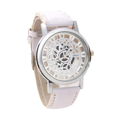 DISU Men Watch Stainless Steel Quartz Military Sport Leather Band Watch Man vintage men wristwatch clock mens watches