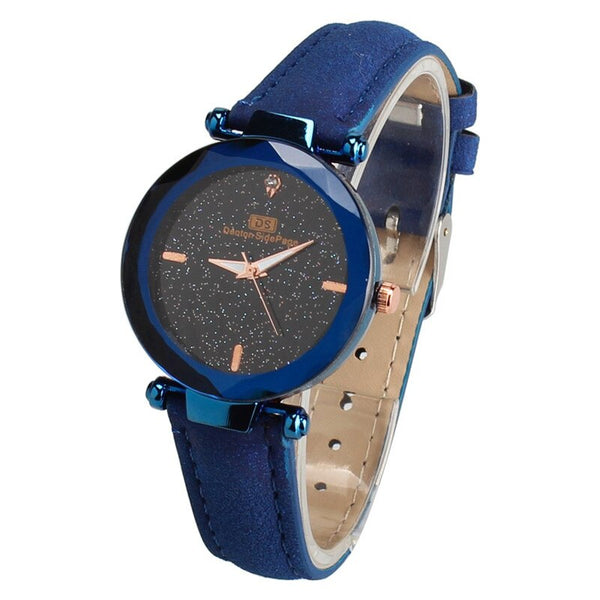 High Quality Horloge Dames Reloj De Mujer Watch  Femmes De Starry Sky Quartz Montres Saat  Watch Woman Stretch  Clock Cuckoo@50