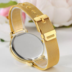 Unique Women's Watches Cute Flamingo Pattern Ladies Quartz Wristwatch Alloy Strap Clock  Relogio Feminino@50