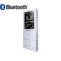 Metal Bluetooth MP3 Music Player Built-in Speakers Portable Digital Audio Player with FM Radio Voice Recorder E-book