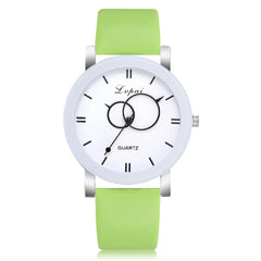 Top Brand Women Watches Casual Dial Ladies Business Quartz Wristwatch Temperament  Leather Strap Clock Dress Reloj Mujer @50