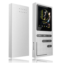 New Metal MP3 Music Player Built-in Speakers Portable Digital Audio Player  with FM Radio Voice Recorder PK benjie K9