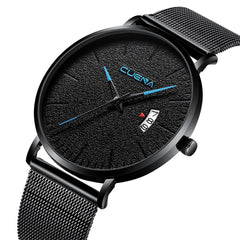 Men Watch Luxury Quartz Stainless Steel Dial Casual Bracelet Watches Mens 2019 Men Wristwatch Clock Watch Mens relogio masculino