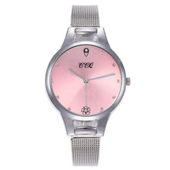 Women Watches Green Dial Ladies Quartz Wristwatch Luxury Silver Mesh Belt  Strap Clock Creative Dress Gift Relogio Feminino@50
