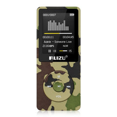 Original RUIZU X02 MP3 Player With 1.8 Inch Screen Can Play 80 hours With FM,E-Book,Clock,Voice Recorder