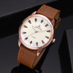 Men Wristwatch Quartz High Quality Leather Blu Ray Glass Watch Man Watches Mens 2019 Men Wristwatch Clock relogio masculino